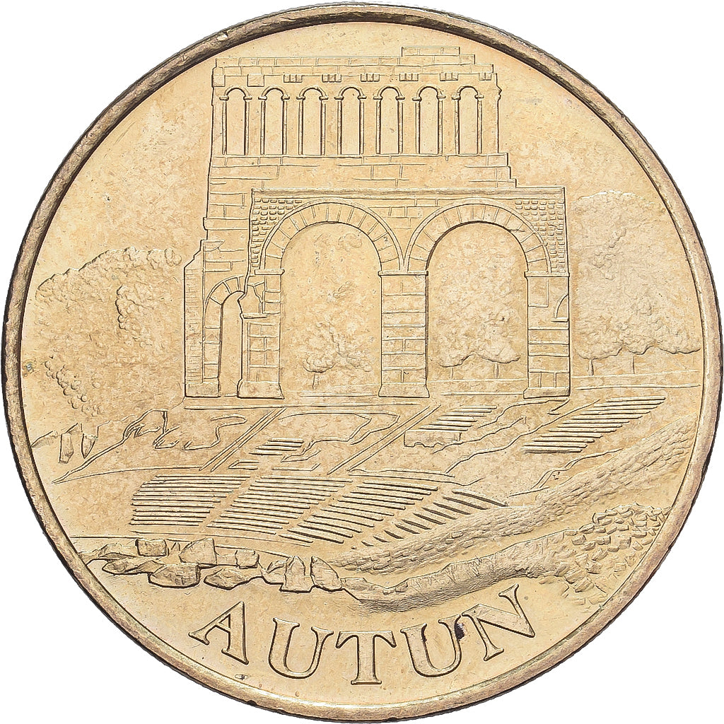 Francia, ficha, Autun, 2007, Rame-nichel-alluminio, MDP, BB