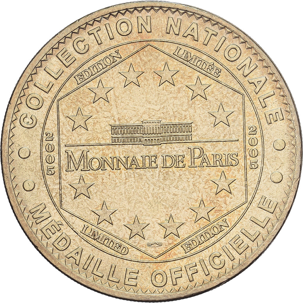 France, Jeton, Falaises d'Etretat, Normandie, 2005, Cupro-nickel Aluminium, TTB