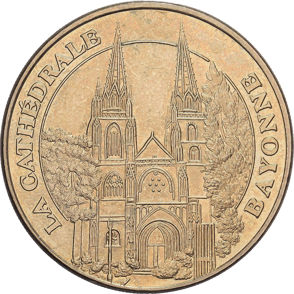 Francia, ficha, 64/ Cathédrale de Bayonne, 2013, Rame-nichel-alluminio, MDP, BB