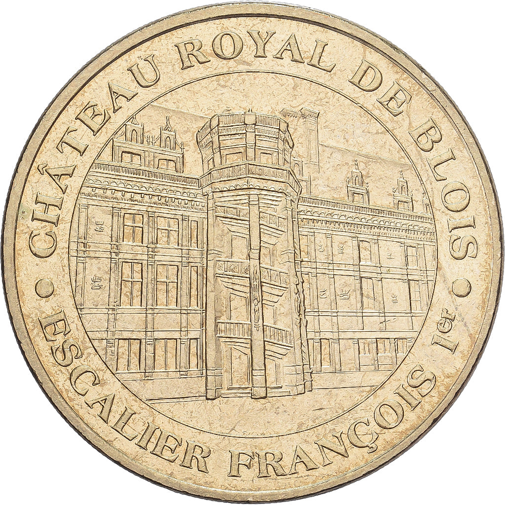 France, Jeton, 41/ Château Royal de Blois, 2008, Cupro-nickel Aluminium, TTB