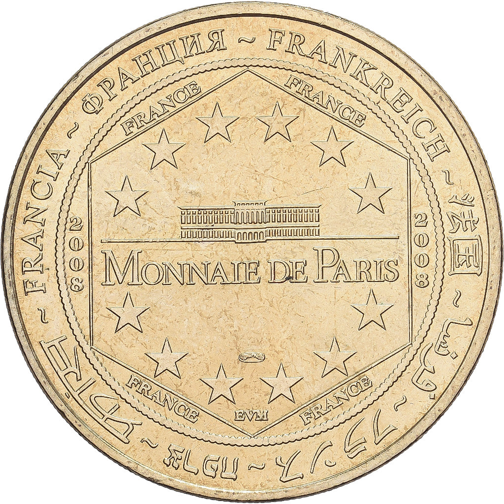 Francia, ficha, 29/ Place au Beurre - Quimper, 2008, Rame-nichel-alluminio, MDP