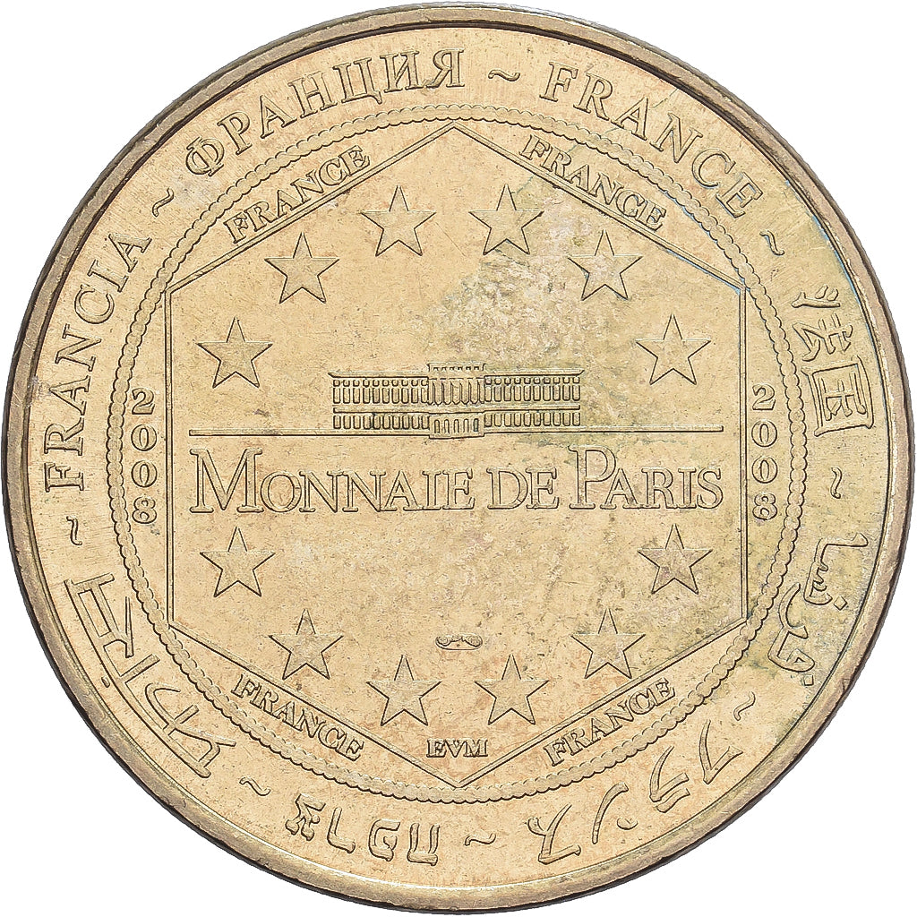 Frankrijk, Token, Disneyland n°13 - 15 ans magical years, 2008, Copper-nickel