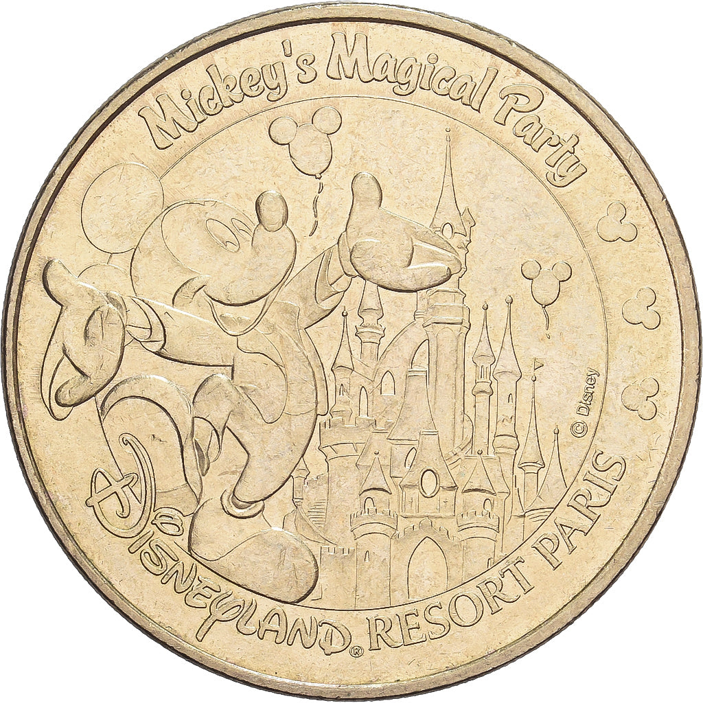 Frankrijk, Token, Disneyland n°18 - Mickey's Magical Party, 2009, Copper-nickel