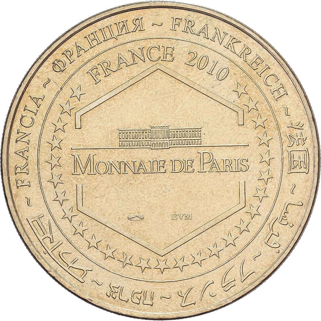 France, Jeton, Mont Saint-Michel, La Mère Poulard, 2010, Cupro-nickel