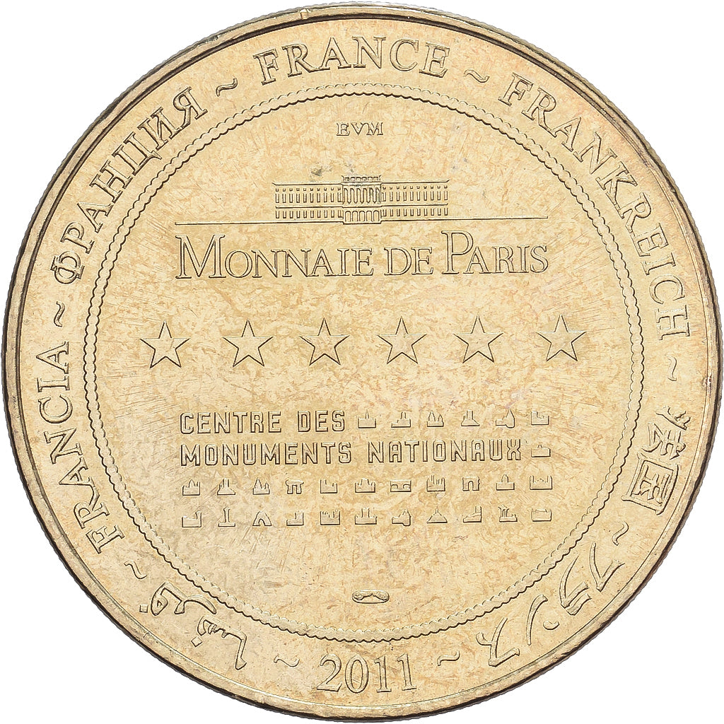 Francia, ficha, Abbaye du Mont Saint-Michel, 2011, Rame-nichel-alluminio, MDP
