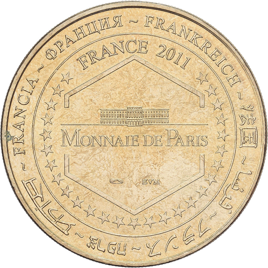 Francia, ficha, Loches - Logis Royal, 2011, Rame-nichel-alluminio, MDP, BB