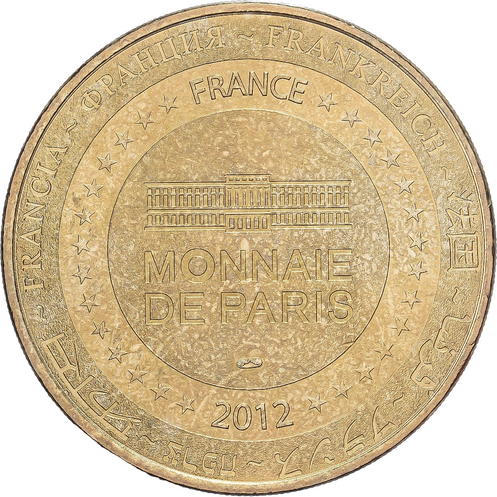 Frankrijk, Token, 44/ Nantes - Machines de l'Ile, 2012, Copper-nickel Aluminium