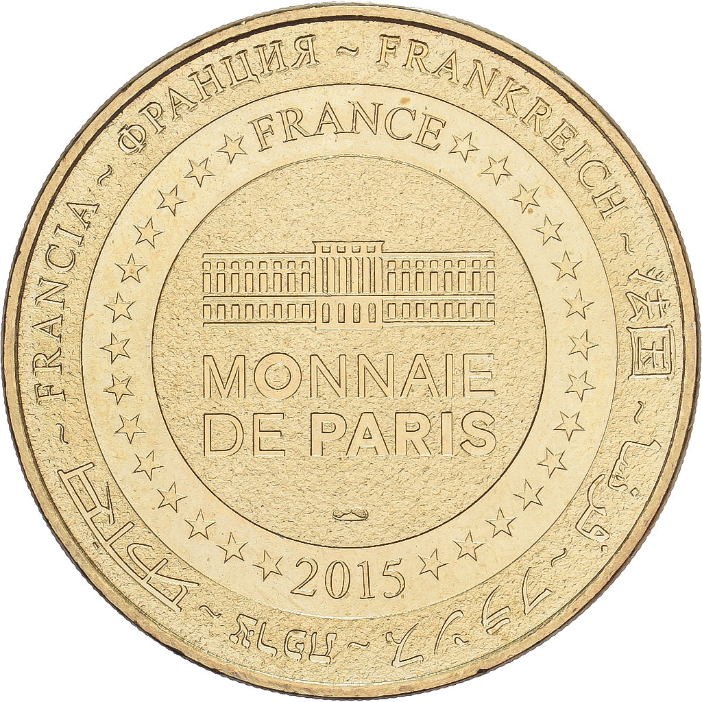 Frankrijk, Token, Mont Saint-Michel, La Mère Poulard, 2015, Copper-nickel