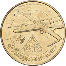 França, Token, 77/ Disneyland - Star Tours, 2016, Cuproníquel Alumínio, MDP
