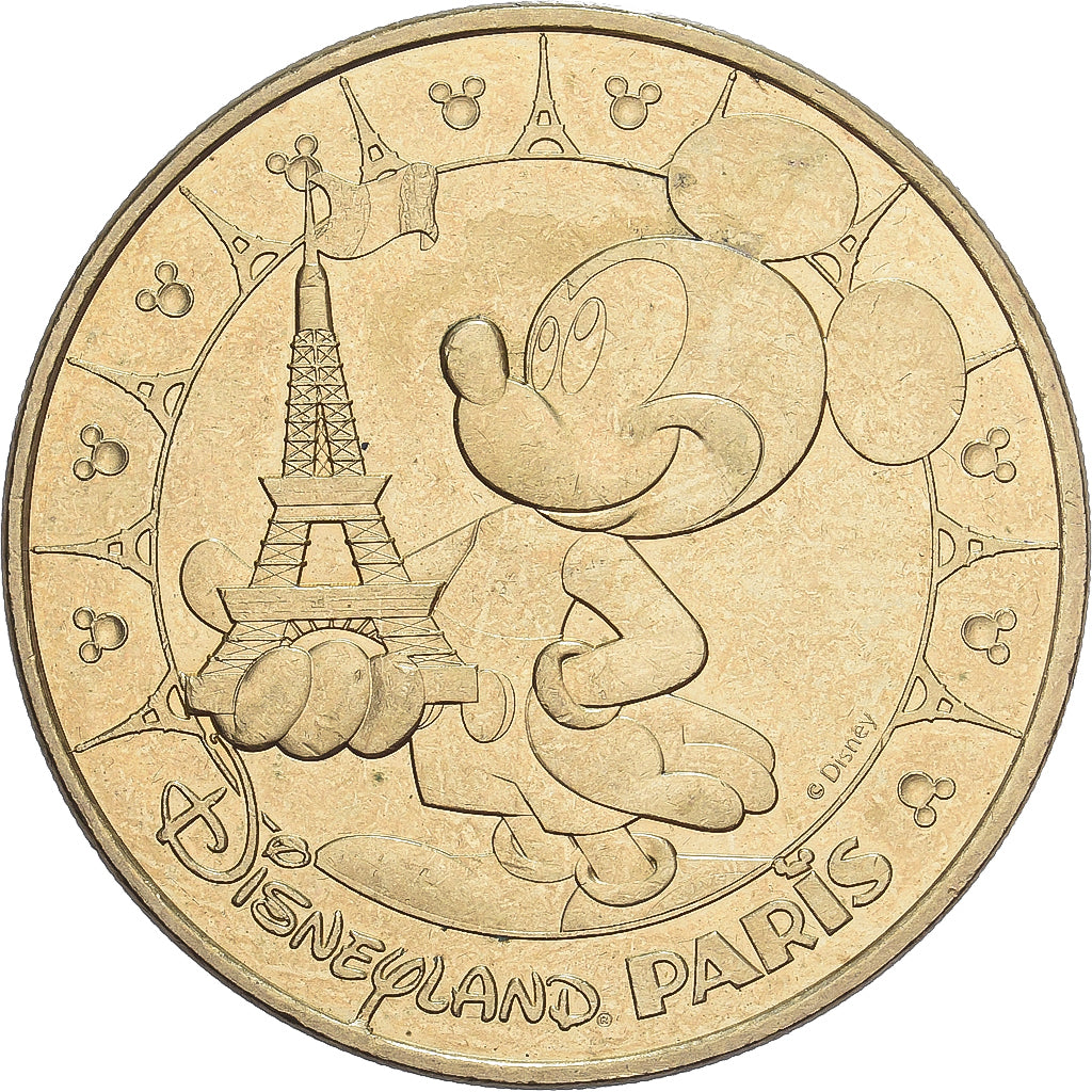 Frankrijk, Token, Disneyland Paris, 2016, Copper-nickel Aluminium, MDP, PR