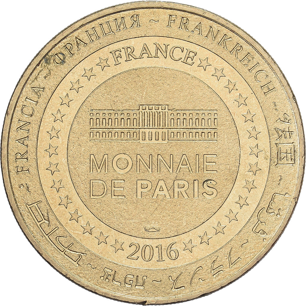 Frankrijk, Token, Disneyland Paris, 2016, Copper-nickel Aluminium, MDP, PR