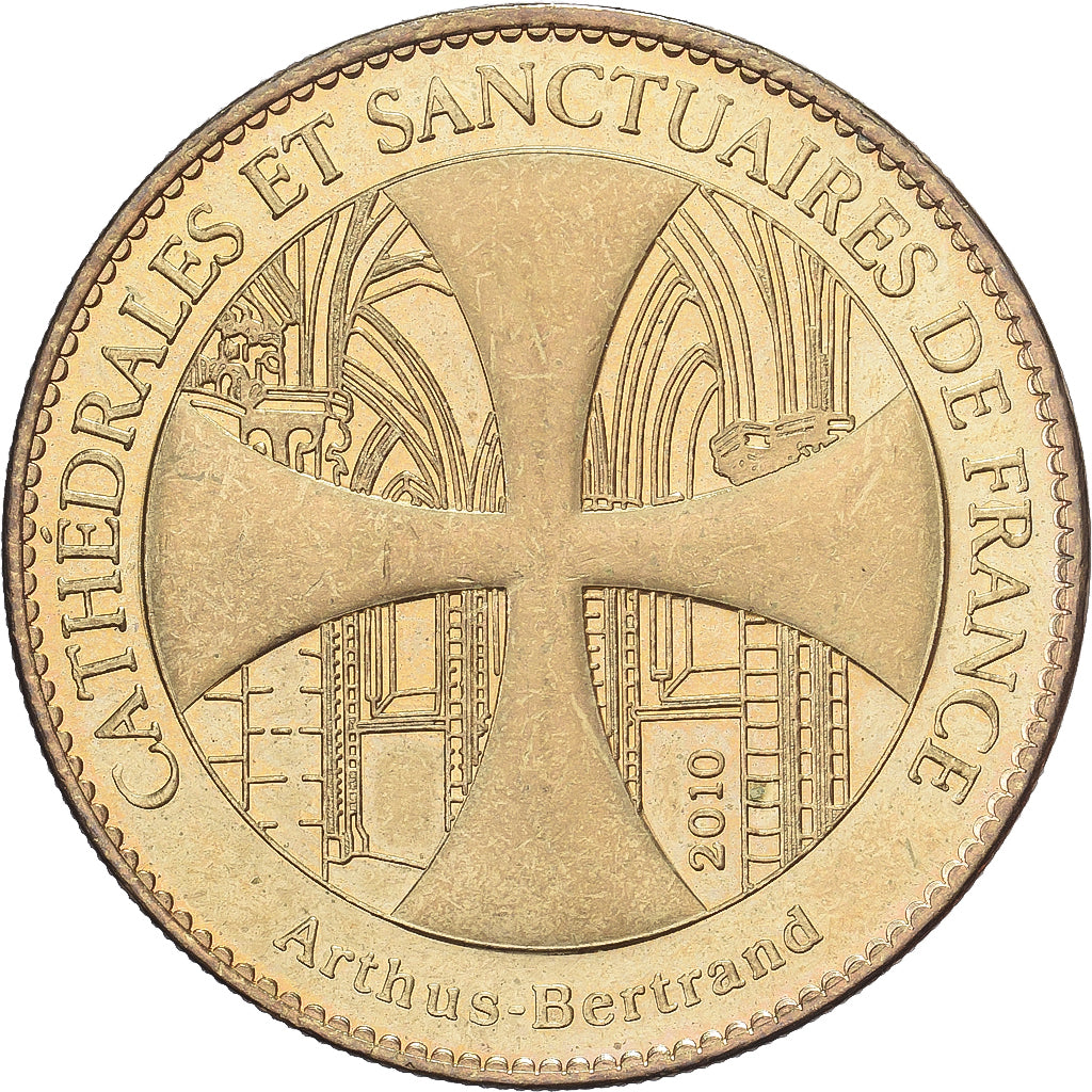 France, Jeton, Périgueux - Cathédrale Saint Front, 2010, Cupro-nickel