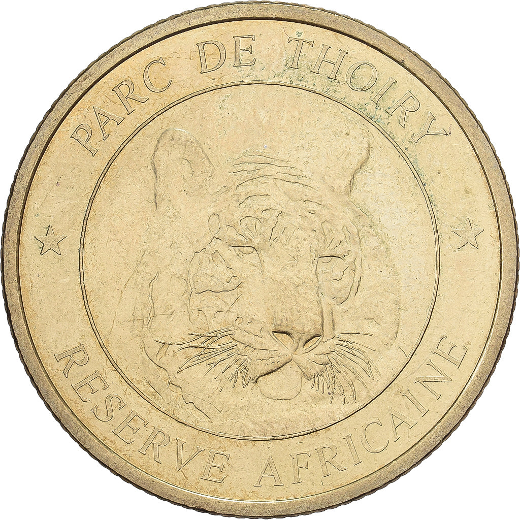 Frankrijk, Token, Parc zoologique de Thoiry, Copper-nickel Aluminium, Médailles