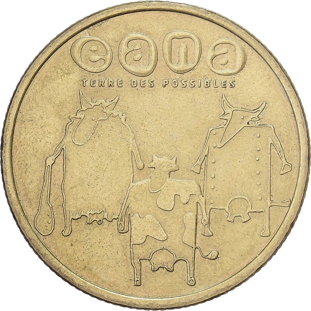 France, Token, EANA, Terre des Possibles, Copper-nickel Aluminium, Médailles et