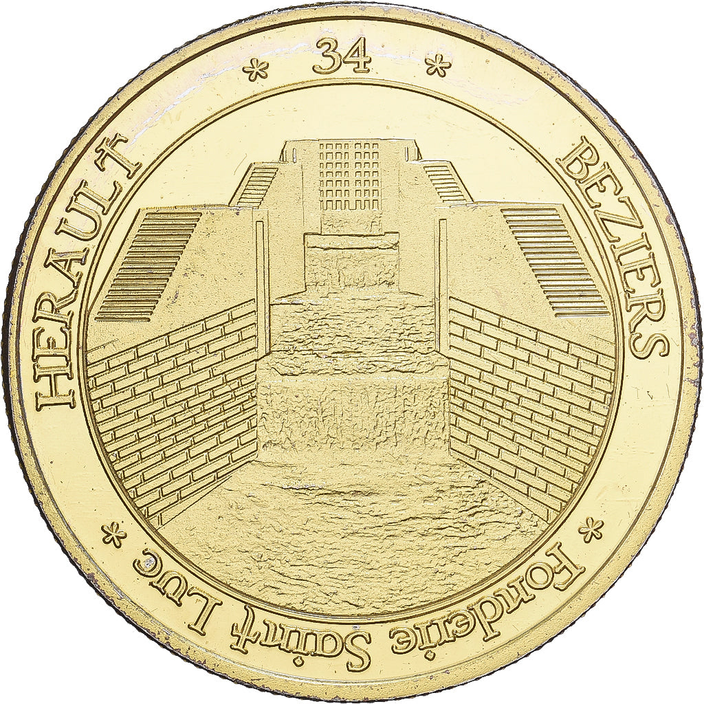 France, Jeton, Fonderie Saint Luc, Béziers, Cupro-nickel Aluminium, SUP