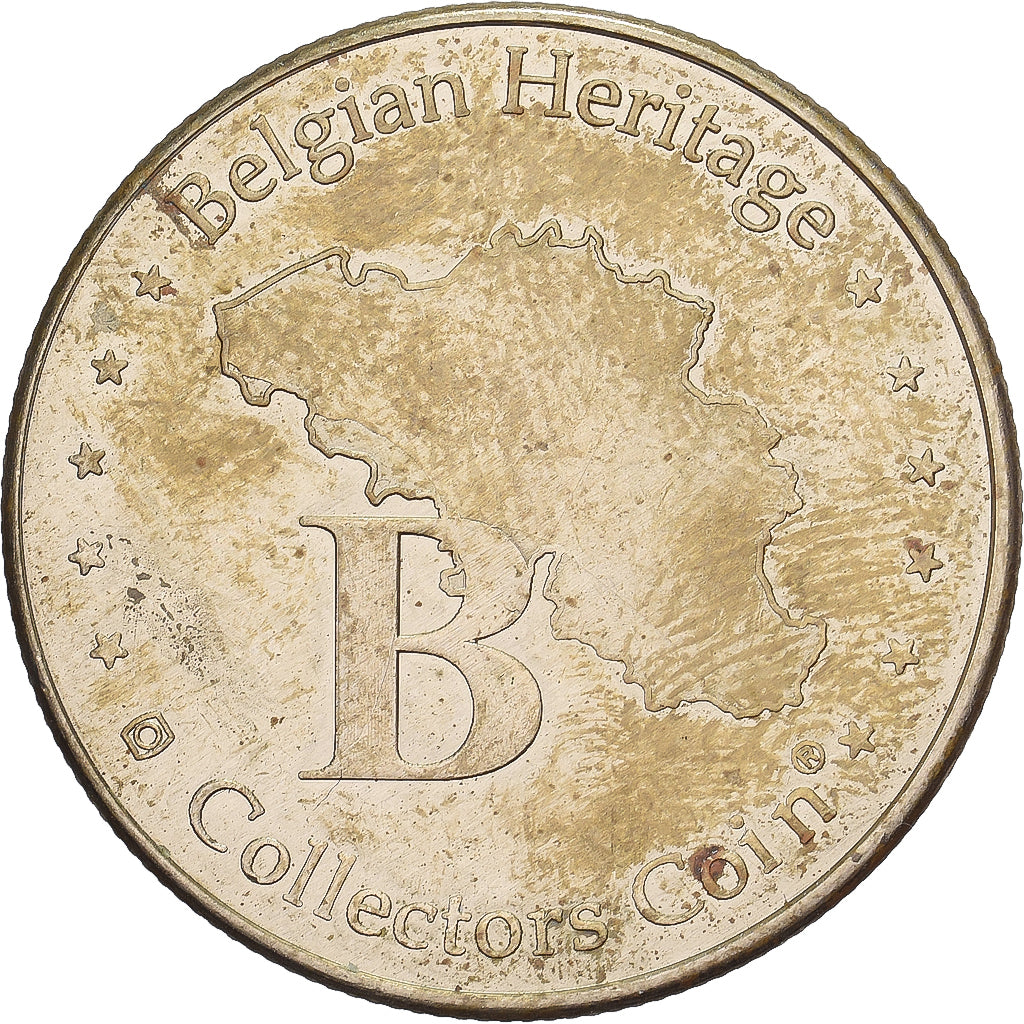 Belgio, ficha, Brugge Belfort, Rame-nichel, Belgian Heritage, BB