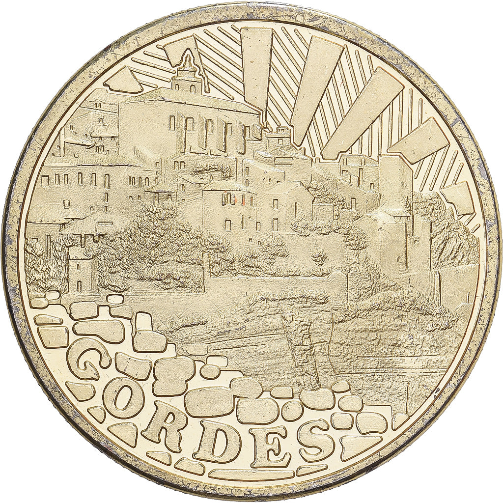 Frankrijk, Token, Le Vaucluse - Gordes, Copper-nickel Aluminium, Souvenirs et
