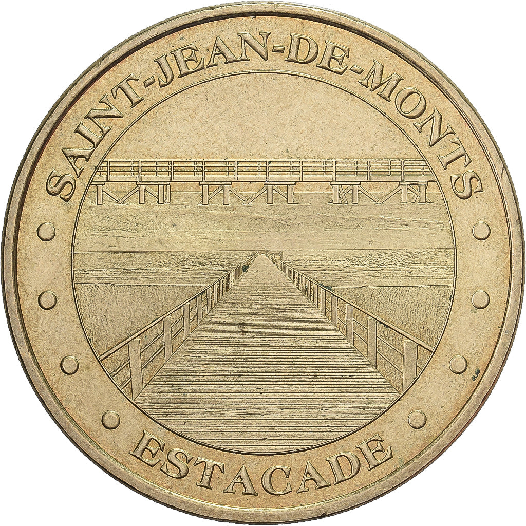 Francia, ficha, Saint-Jean-de-Monts - Estacade, 2011, Rame-nichel-alluminio