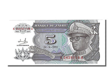 Banknote, Zaire, 5 Nouveaux Makuta, 1993, 1993-06-24, UNC(65-70)