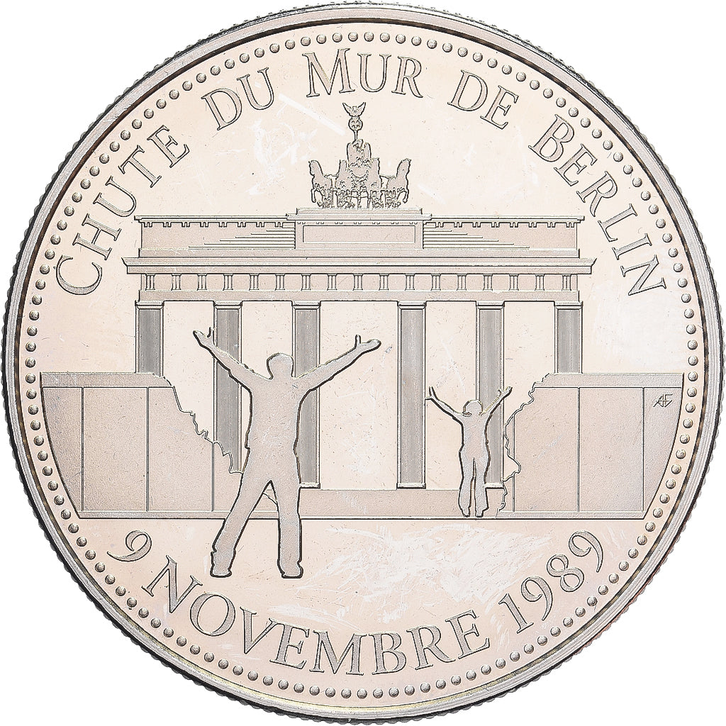 Francja, medal, Les événements forts de votre vie, Chute du mur de Berlin