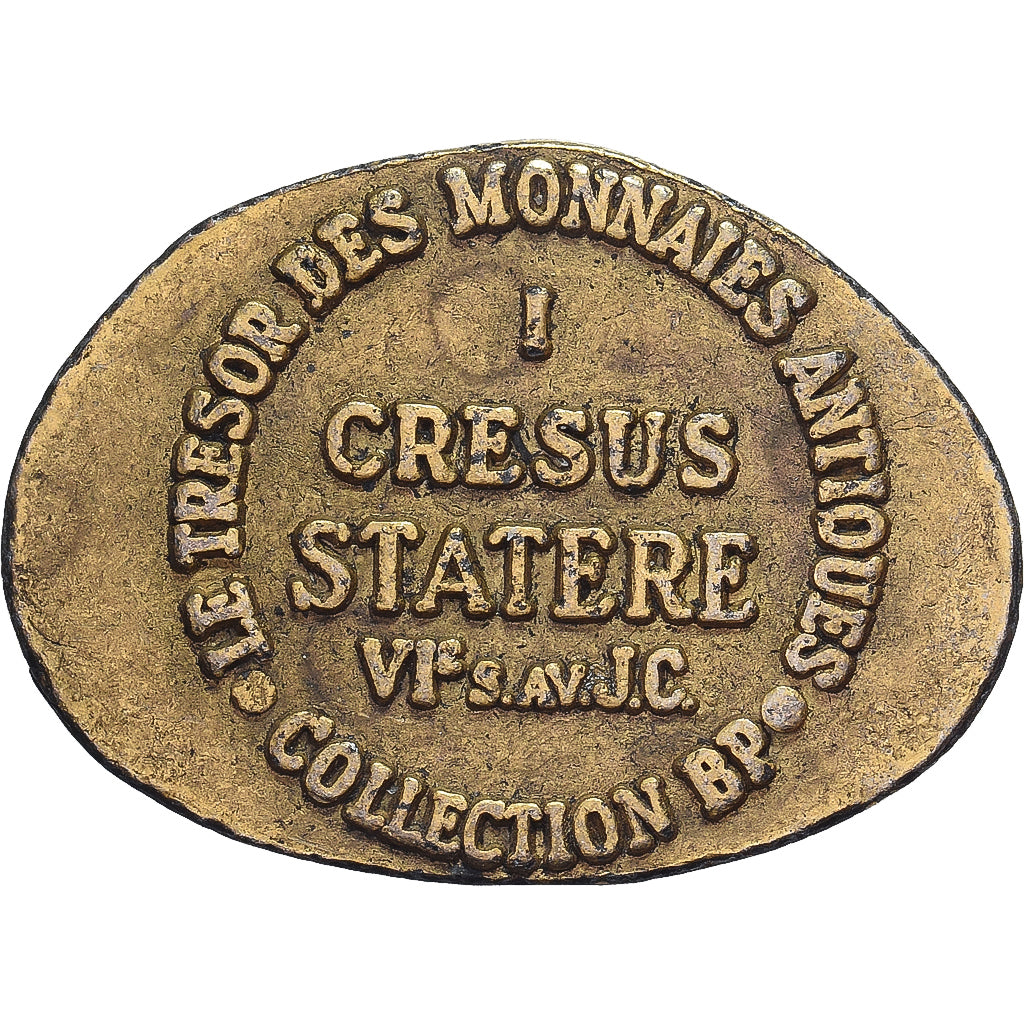 França, Token, Collection BP, Statère Cresus, Cobre, AU(55-58)