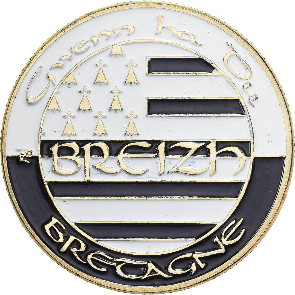 Frankrijk, Token, Bretagne, Copper-nickel Aluminium, PR