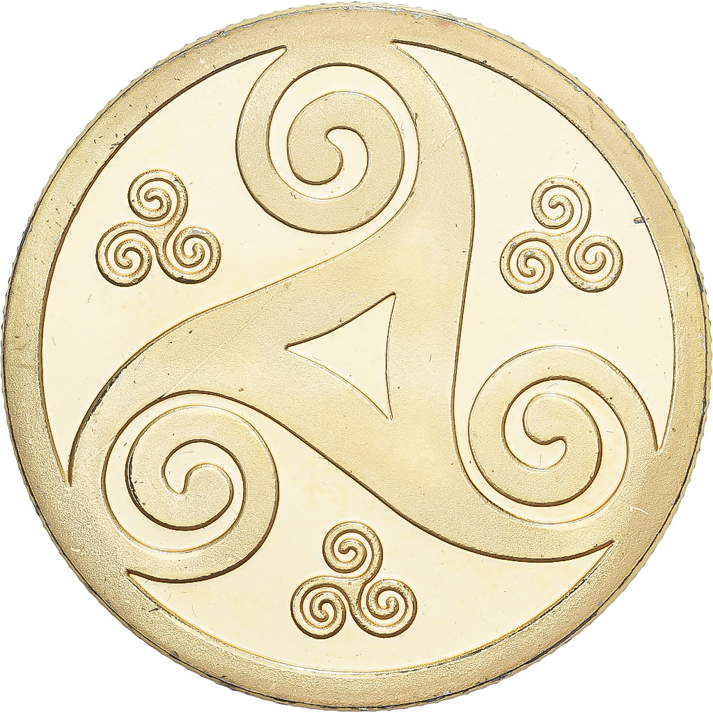 Frankrijk, Token, Bretagne, Copper-nickel Aluminium, PR