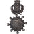Francja, medal, Centenaire de la Prudhomie, 1906, Brąz posrebrzany, AU(50-53)