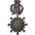 Francja, medal, Centenaire de la Prudhomie, 1906, Brąz posrebrzany, AU(50-53)