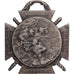 France, Journée du poilu, WAR, Medal, 1915, Excellent Quality, Bargas, Silvered