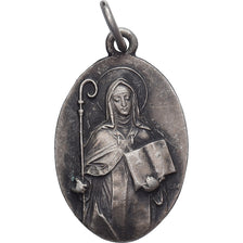 France, Médaille, Sainte Odile, Bronze argenté, TTB+