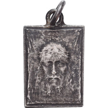 France, Medal, Jesus Christ, Silvered bronze, VF(20-25)