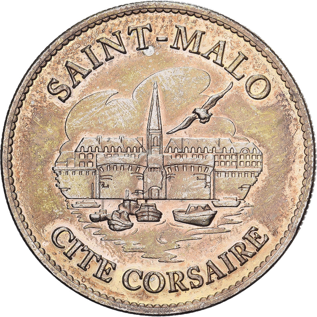 Francia, medaglia, Saint Malo - Cité Corsaire, Rame-nichel, BB