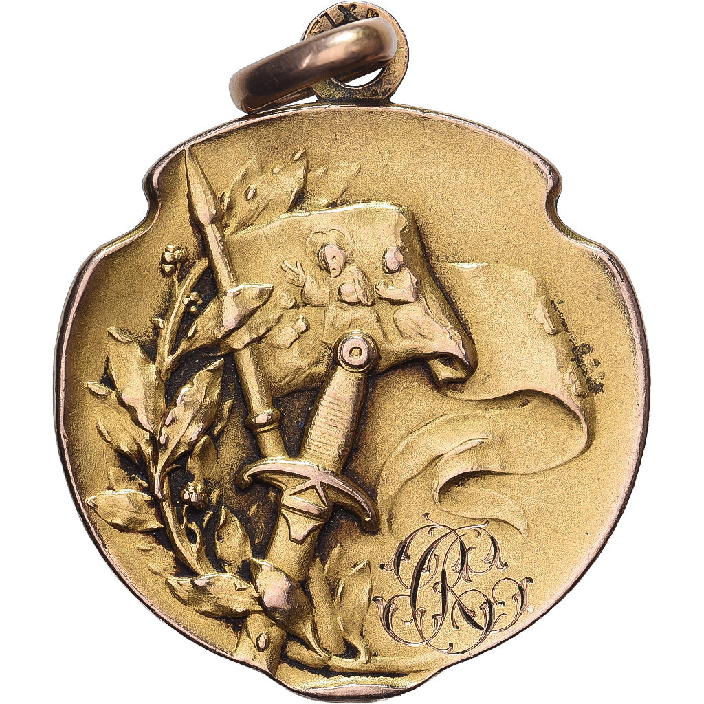 France, Medal, Jeanne d'Arc, FIX, Becker, EF(40-45)