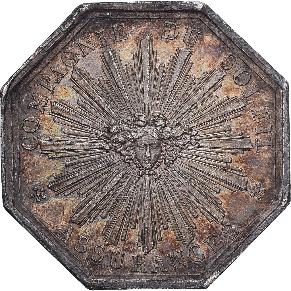 Francia, ficha, Louis-Philippe Ier, Compagnie du Soleil, Assurances, Argento