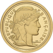 France, Medal, Réplique, 20 francs or Coq 1909, n.d., Gold, MS(65-70)