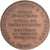 Francia, zeton, Souvenir d'une visite à la Monnaie, Paris, Bronce, MBC