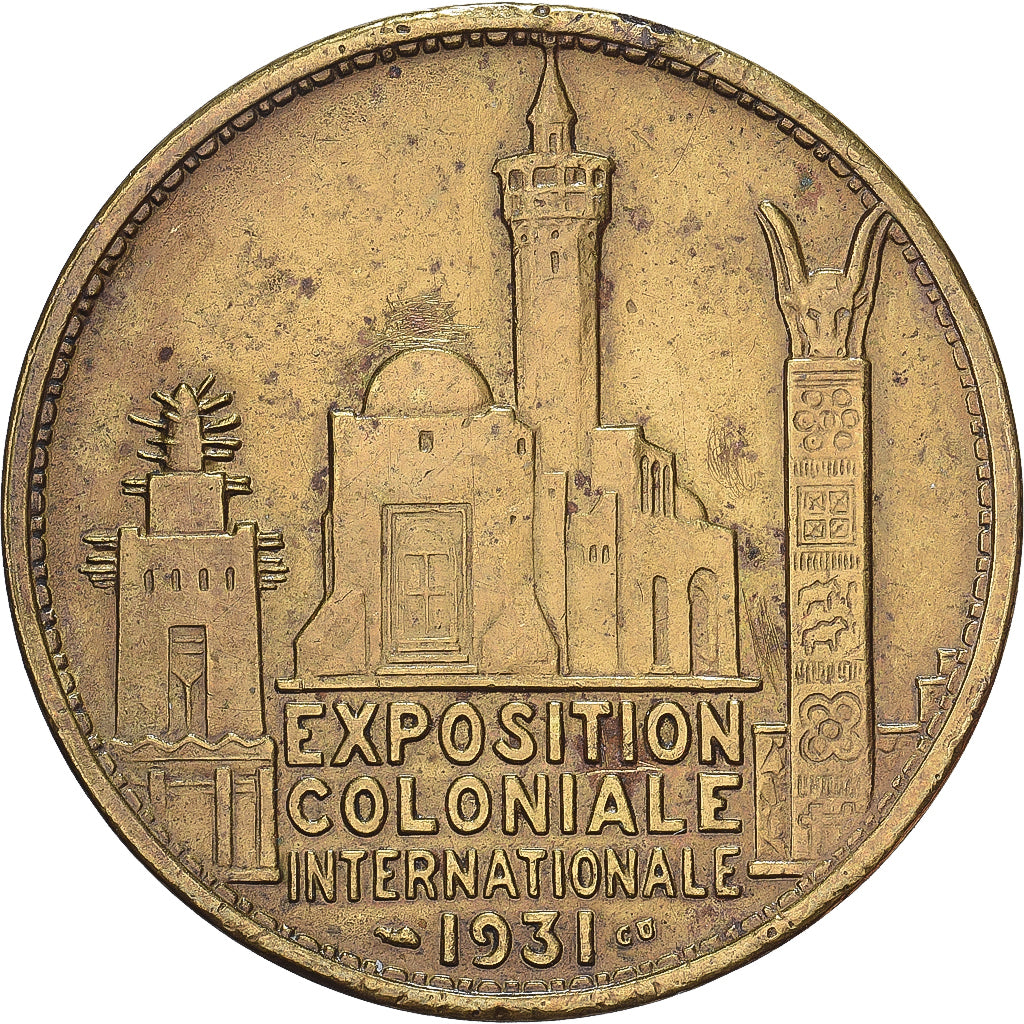 Frankrijk, Medaille, Exposition Coloniale Internationale, Paris, Afrique, 1931