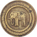 Francja, 20 Centimes, Mosiądz, Eléphant, AU(50-53)