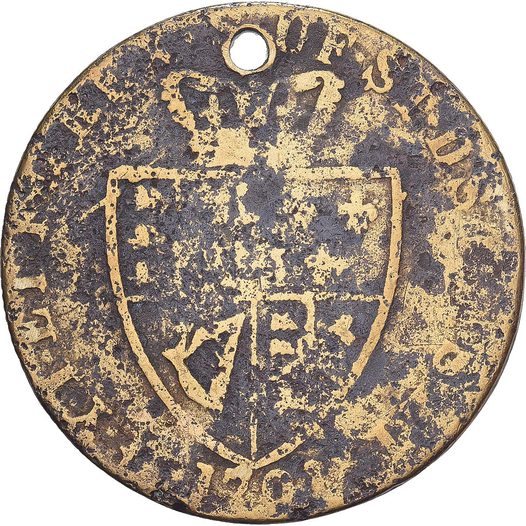 Verenigd Koninkrijk, spade guinea gaming token, George III, 1790, Tin, ZG+