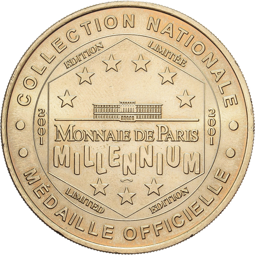 Francia, ficha, Tautavel - Musée n°1, 2001, Rame-nichel-alluminio, Monnaie de