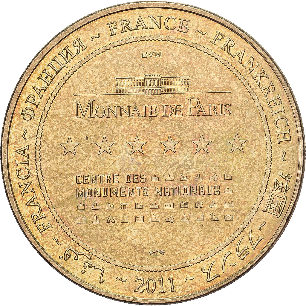 Francia, ficha, Abbaye du Mont Saint-Michel, 2011, Rame-nichel-alluminio, MDP