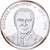 Francja, medal, Les Présidents de la République, Georges Pompidou, Srebro