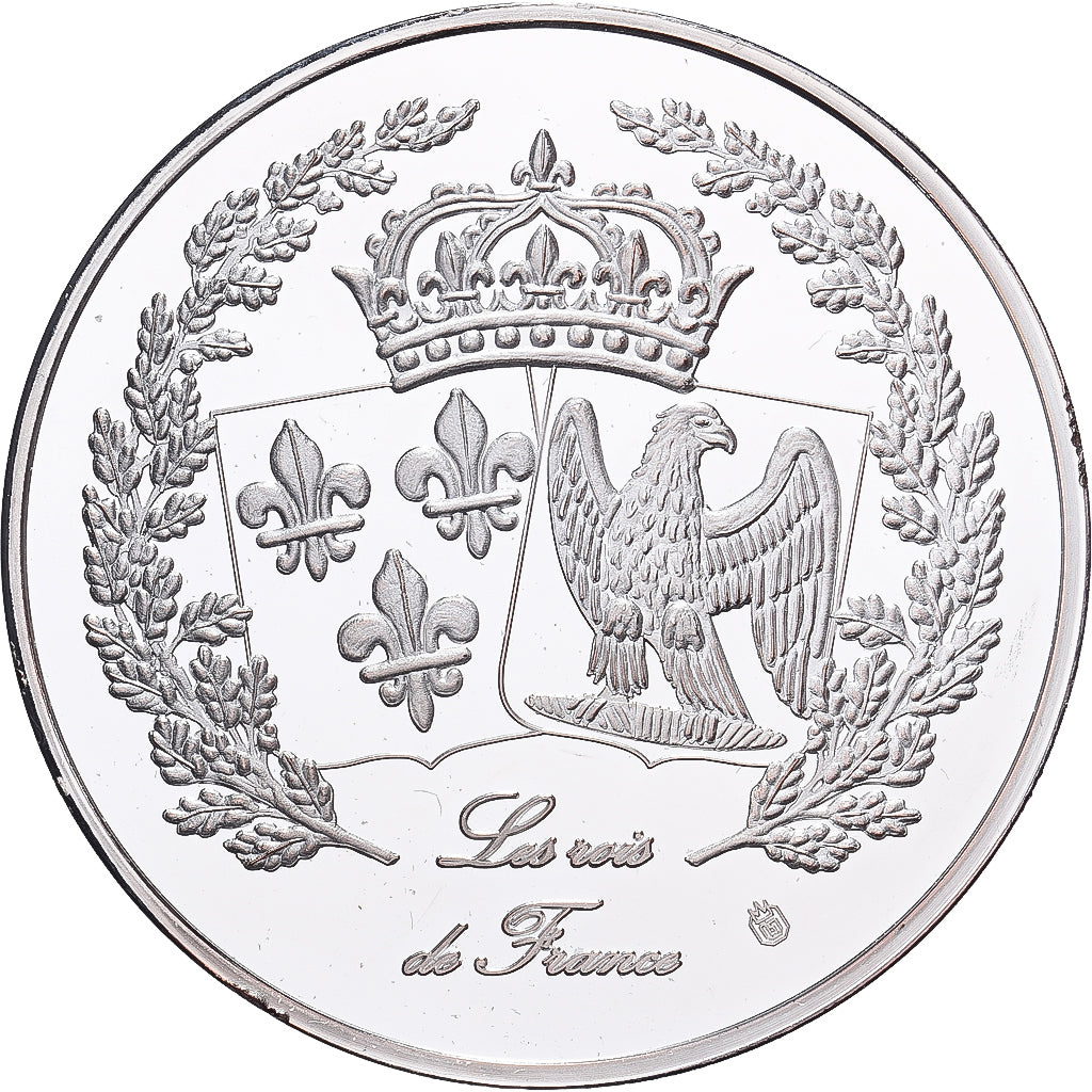 Frankrijk, Medaille, Louis XIV Le Grand, Silver Plated Copper, Proof, UNC-