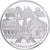 Francja, medal, Monuments de Paris, La Tour Eiffel, Srebro platerowane miedzią