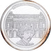 Francja, medal, Monuments de Paris, L'Opéra Garnier, Srebro platerowane