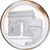 Francja, medal, Monuments de Paris, L'Arc de Triomphe, Srebro platerowane