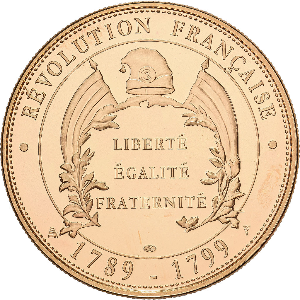 Francja, medal, Révolution Française, La Marseillaise, Pokryte Miedź- Nikiel