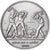 Francja, medal, Révolution Française, Abolition des Privilèges, 1989, Brąz