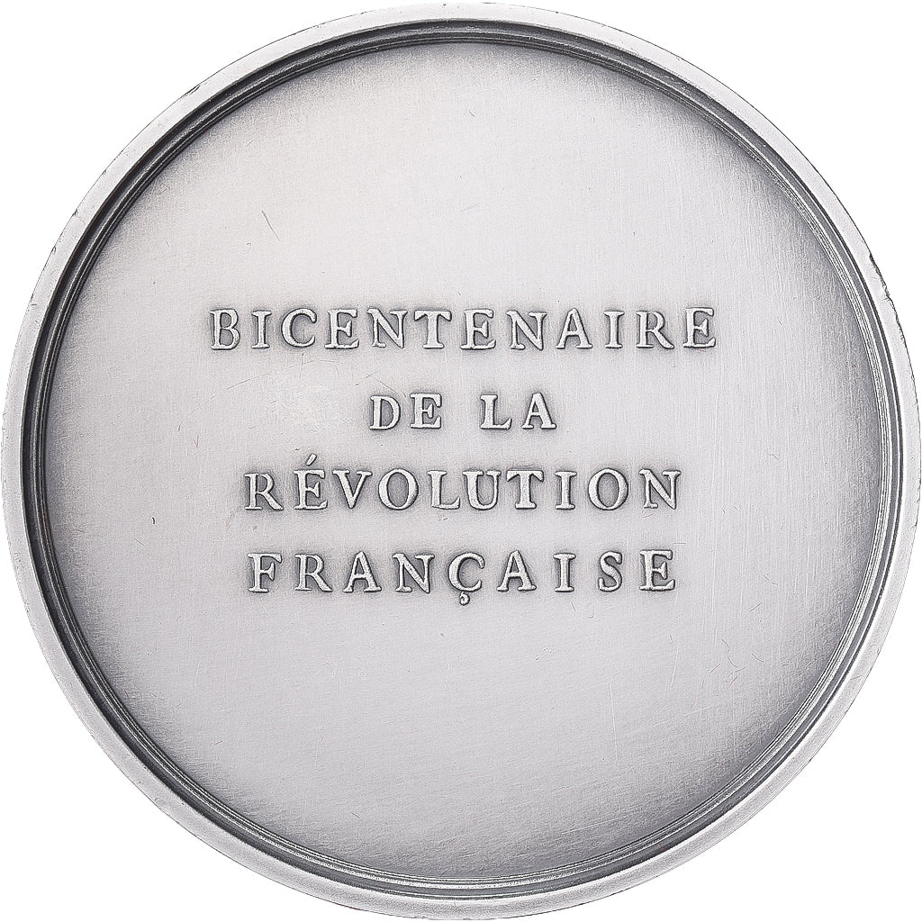 Francja, medal, Révolution Française, Déclaration des Droits de l'Homme